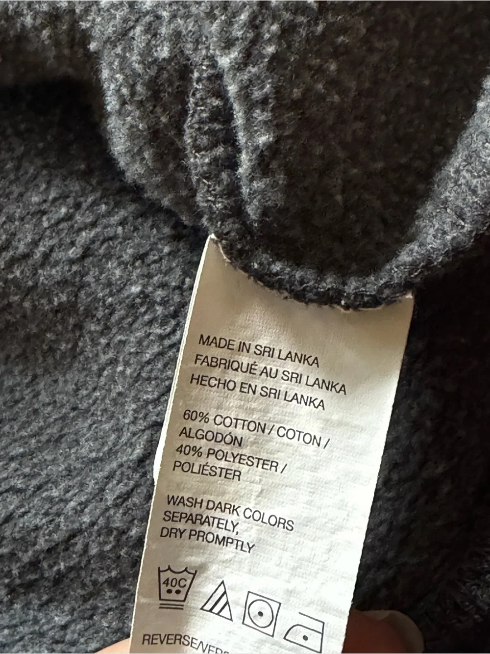 Arrow Men’s Gray Quarter Zip Pullover Sweater Large Work Office Layers
